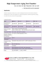 aging test chamber / temperature / environmental / accelerated RHD-45