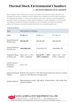 climatic test cabinet / thermal shock / alternating / stainless steel  TS-49-B