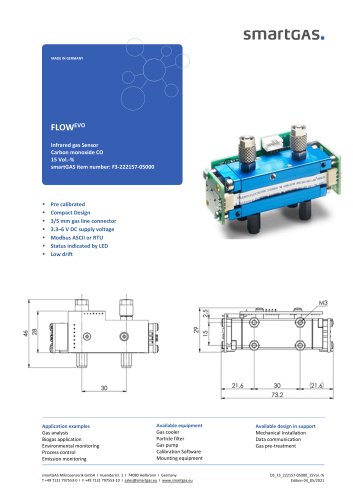 Carbon monoxide CO 15 Vol.-%