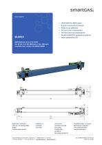 NDIR Multi-Gas Sensor for CEMS CO2 20 Vol.-% // NO 2000 ppm // SO2 1000 ppm