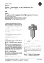 Type 2357-11 Pressure Regulator · Type 2357-21 Excess Pressure Valve