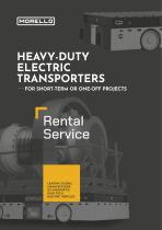 Electric Trolleys Rental brochure