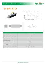 FATECH surge arrester FS-BNC for signal system protection