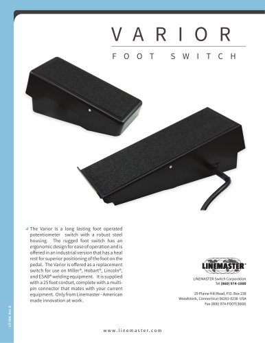 VARIOR FOOT SWITCH