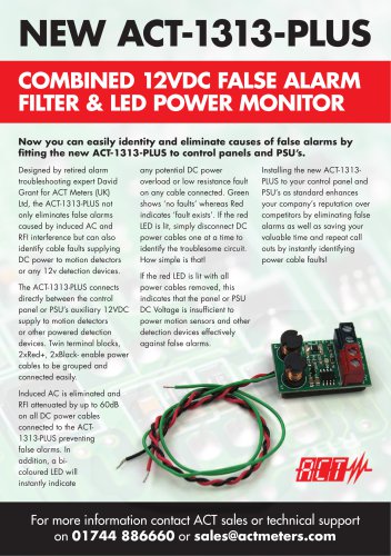 1313 Plus Advanced 12V Spike Suppressor