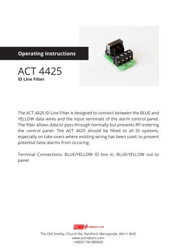 4425 iD Line RFI Filter