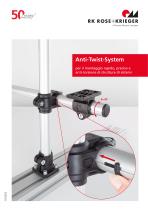 Anti-Twist-System per RK Light Clamps
