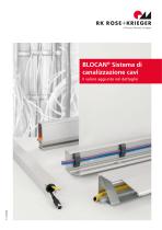 BLOCAN® - Sistemi di canaline per cavi