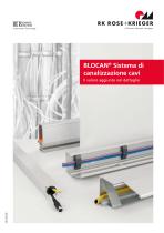 BLOCAN® - Sistemi di canaline per cavi