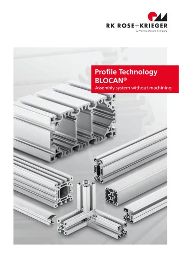 Gesamtkatalog Profile Technology BLOCAN&reg;