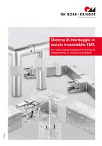 Sistema di montaggio in acciaio inossidabile (EMS)