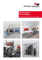 Sistemi per postazioni di lavoro / Sistemi di assistenza
