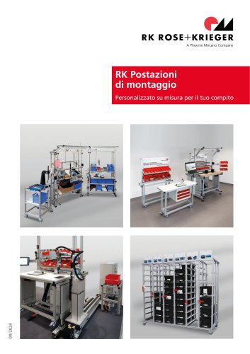 Sistemi per postazioni di lavoro / Sistemi di assistenza