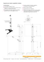 Supporto per monitor regolabile in altezza - 2