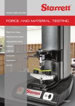 FORCE AND MATERIAL TESTING