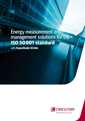 Energy measurement and management solutions for the ISO 50001 standard with PowerStudio SCADA