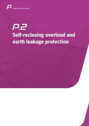 Self-reclosing overcurrent and earth leakage protection