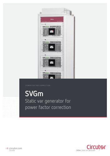 SVGm, Static var generator for power factor correction