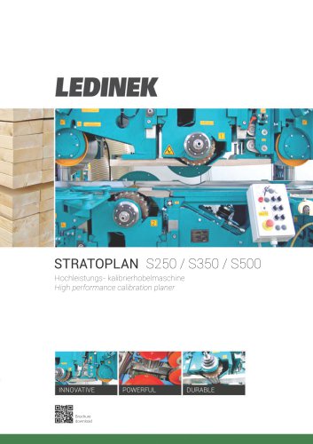 Stratoplan S200/S350/S500 product brochure