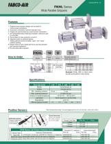 FKHL Series Wide Parallel Grippers
