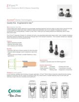 Z-Form® Zero Clearance Bolt & Sleeve Assembly