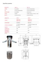 1605 Dry Break 2" femmina/maschio - 2