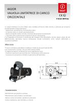 442OR Valvola limitatrice orizzontale - 1
