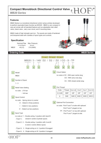 MB 20 (45L/M) *compact size