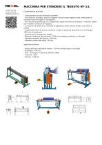 MACCHINA PER STENDERE IL TESSUTO NT-1/L-1