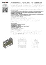 PDM-3B PRESSA PNEUMATICA PER TAPPEZZARE