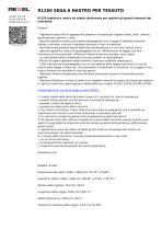 R1250 SEGA A NASTRO PER TESSUTO