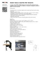 R500/F SEGA A NASTRO PER TESSUTO