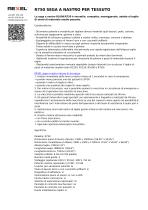 R750 SEGA A NASTRO PER TESSUTO