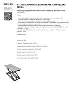 ST-3/B SUPPORTI ELEVATORI PER TAPPEZZARE MOBILI-1