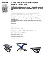 ST-3/ROL MINI TAVOLO PNEUMATICO CON TRASPORTATORE A RULLI-1