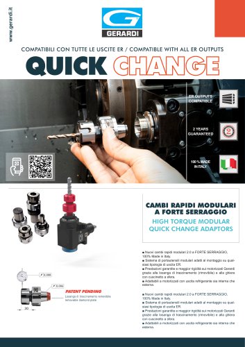 BROCHURE - Cambi Rapidi Modulari