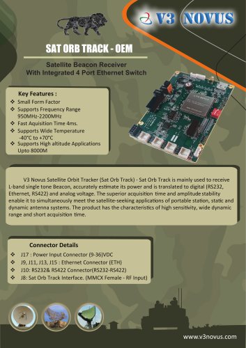 Satellite Beacon Receiver - OEM