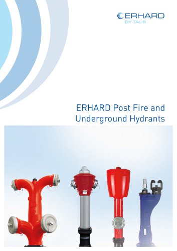 ERHARD Post Fire and Underground Hydrants