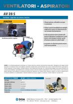 AV28S VENTILATORE/ASPIRATORE IDRAULICO CON MOTORE A BENZINA - Italiano - 1