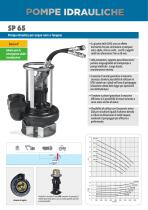 SP65 POMPA PER ACQUE LURIDE IDRAULICA - Italiano - 1