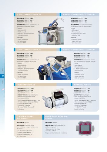 AdBlue equipment