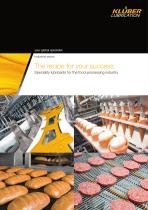 Food industry - The recipe for your success