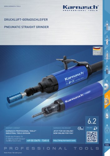 PNEUMATIC STRAIGHT GRINDER