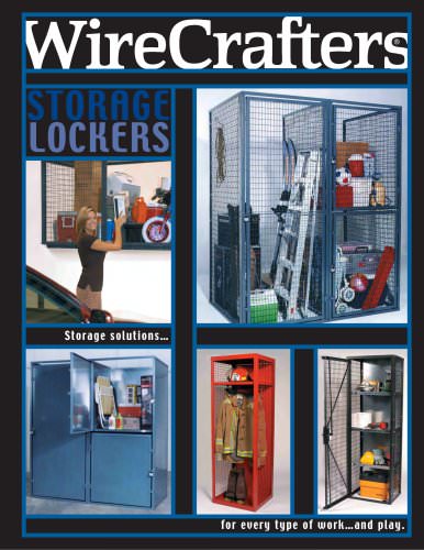 Woven Wire Storage Locker