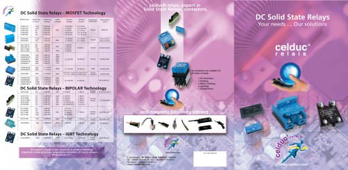 DC Solid State Relays - Your needs ... our solutions