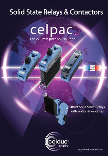 Solid state Relays & Current monitoring module Celpac® - Celduc®