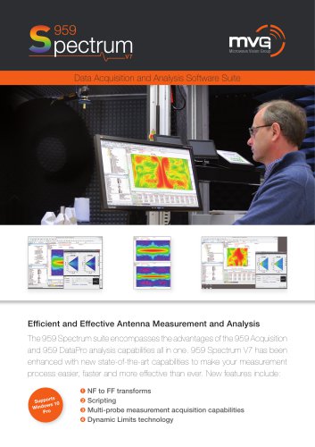 Spectrum V7 Data Acquisition & Analysis Software