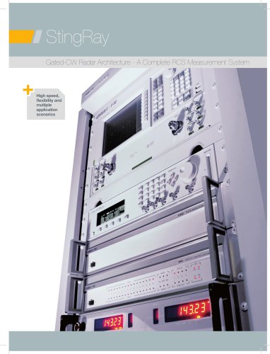 StingRay: Gated-CW Radar Architecture