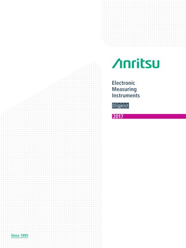 Electronic Measuring Instruments 2017