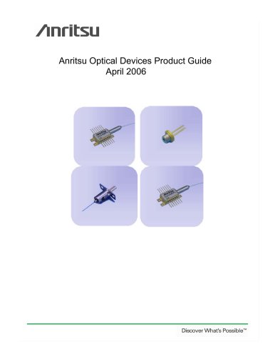 Optical Devices Product Guide